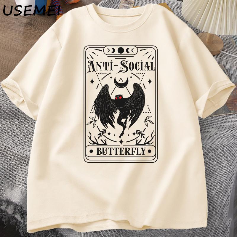 MothUnisex Tarot Card Butterfly Tshirt Unisex Vintage Cotton Short Sleeve T Shirt Streetwear Casual Round Neck Printed Tshirts Tops XL
MothUnisex Tarot Card Butterfly Tshirt Unisex Vintage Cotton Short Sleeve T Shirt Streetwear Casual Round Neck Printed Tshirts Tops XL
