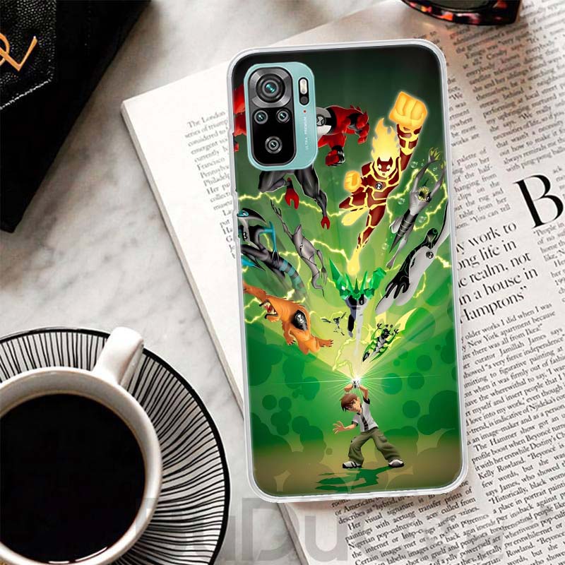 Cartoon Ben 10 Cover For Xiaomi Redmi Note 14 13 12S 12 11 Pro Plus Phone Case 11S 10S 10 11E 11T + 9S 9 Print Coque Redmi Note 12 4G
Cartoon Ben 10 Cover For Xiaomi Redmi Note 14 13 12S 12 11 Pro Plus Phone Case 11S 10S 10 11E 11T + 9S 9 Print Coque Redmi Note 12 4G