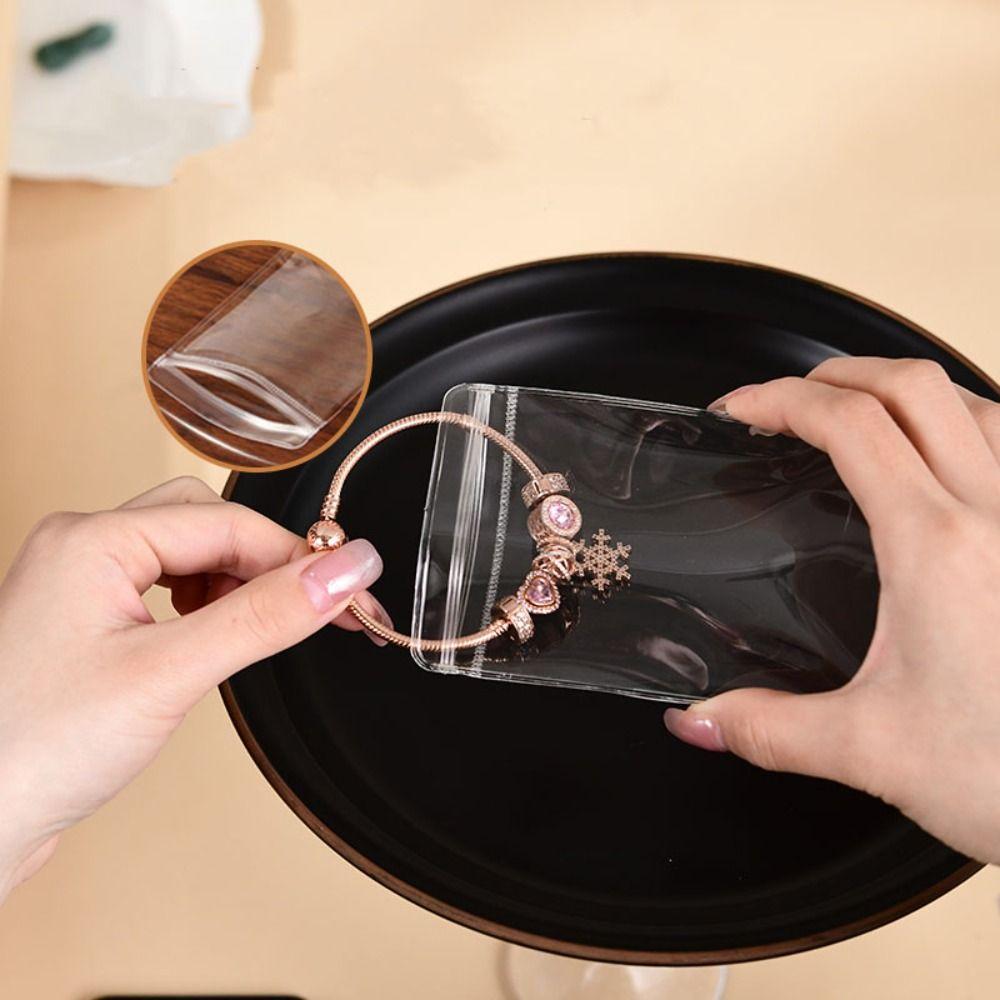 Anti-oxidation Earrings Ring Storage Pouch Transparent Mini Gift Jewelry Pouch Necklace Middle
Anti-oxidation Earrings Ring Storage Pouch Transparent Mini Gift Jewelry Pouch Necklace Middle