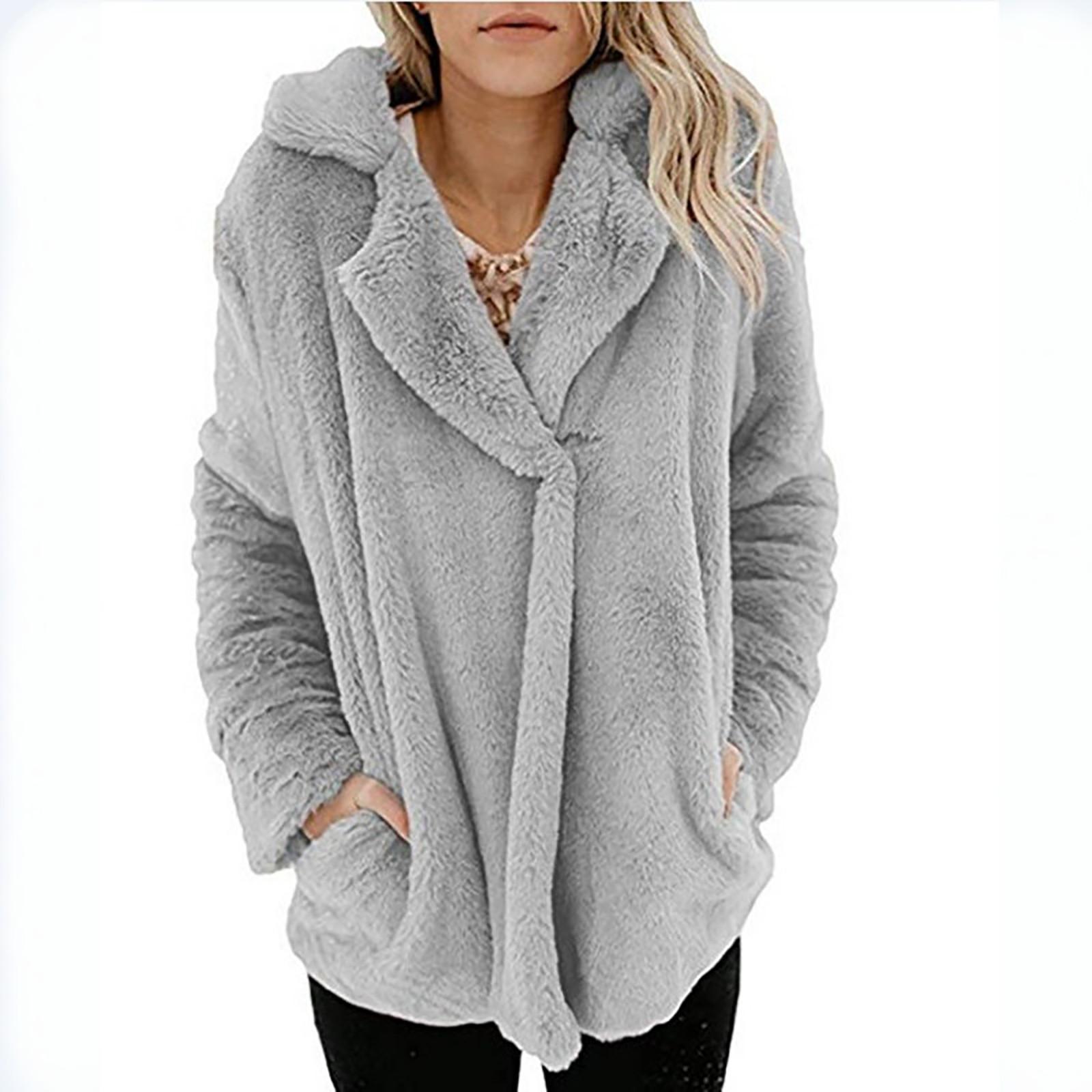 Жіночий І Зимовий Вільний Однотонний Зі Строчкою Довгорукавний З Кишенями Плюшевий Кардиган Пальто З Лацканами На Одному Ґудзику S
Жіночий І Зимовий Вільний Однотонний Зі Строчкою Довгорукавний З Кишенями Плюшевий Кардиган Пальто З Лацканами На Одному Ґудзику S