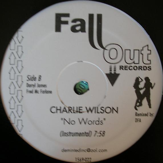 12inch Record CHARLIE WILSON - No Words 1569022 Fall Out Record 2006 US Dance & Electronica Used
12inch Record CHARLIE WILSON - No Words 1569022 Fall Out Record 2006 US Dance & Electronica Used