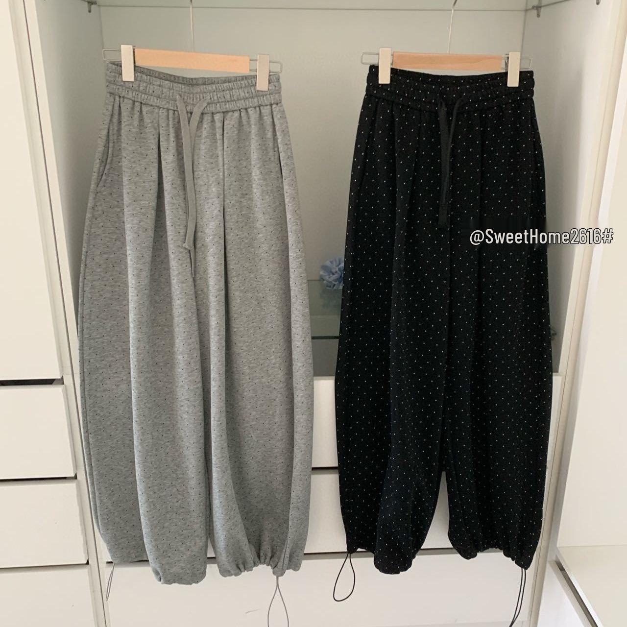 2026 Korean Style Polka Dot Drawstring Joggers: Women s Two-Way Loose Sweatpants for Spring/Summer Large чёрный
2026 Korean Style Polka Dot Drawstring Joggers: Women s Two-Way Loose Sweatpants for Spring/Summer Large чёрный