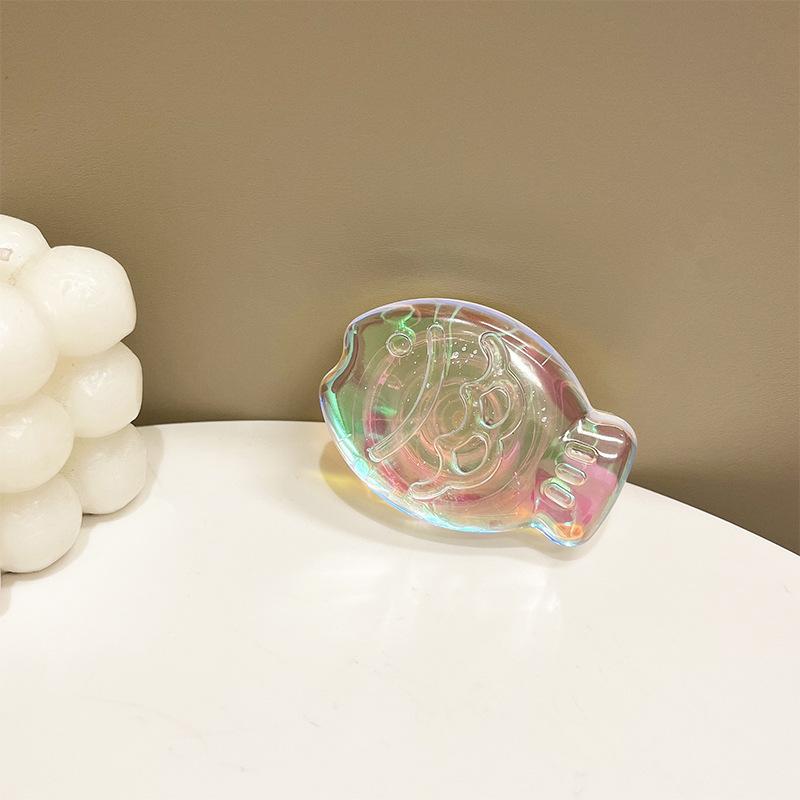 Creative Color Radium Fish Strong Magnetic Suction Transparent Mobile Phone Airbag Bracket Fun Personality Internet Celebrity Fresh
Creative Color Radium Fish Strong Magnetic Suction Transparent Mobile Phone Airbag Bracket Fun Personality Internet Celebrity Fresh
