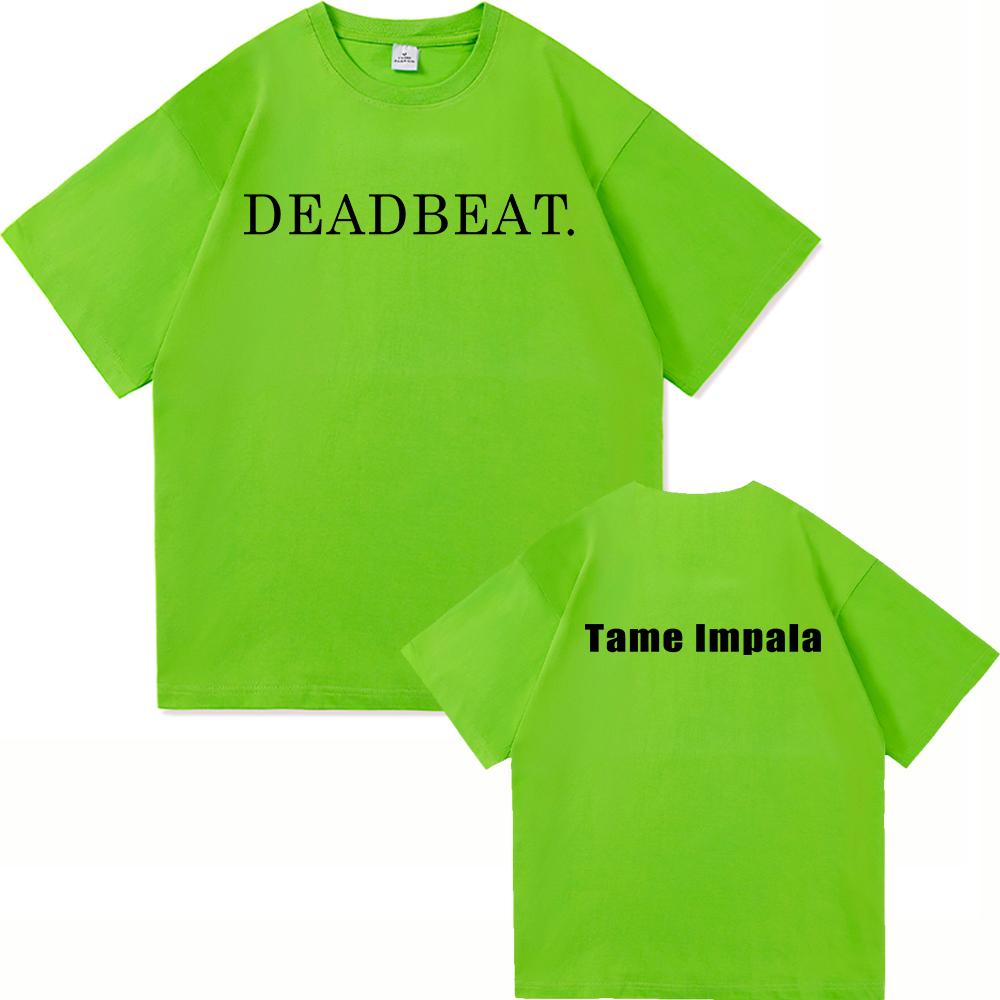Tame Impala Deadbeat 2025 Новий Альбом Футболка Deadbeat Тур Чоловічий Жіночий Одяг Харадзюку Високоякісний Одяг Бавовняні Футболки L
Tame Impala Deadbeat 2025 Новий Альбом Футболка Deadbeat Тур Чоловічий Жіночий Одяг Харадзюку Високоякісний Одяг Бавовняні Футболки L