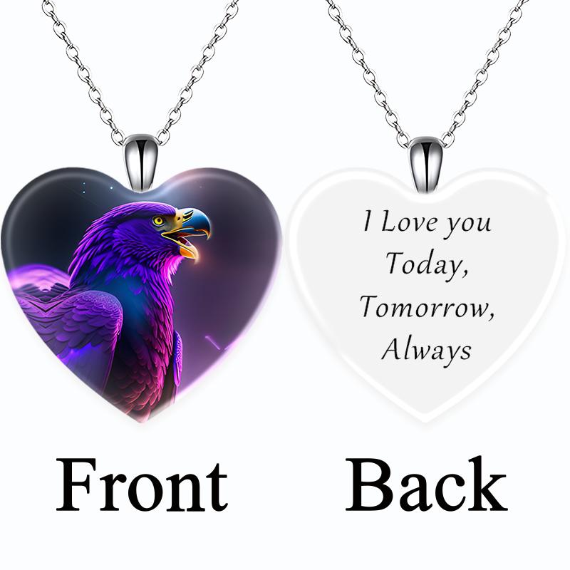 Модные ювелирные изделия, подвеска с кристаллами любви, ожерелье Dream Eagle, английский
Модные ювелирные изделия, подвеска с кристаллами любви, ожерелье Dream Eagle, английский