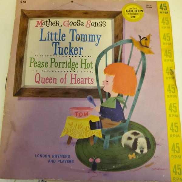 7inch Record LONDON RHYMERS & PLAYERS - Little Tommy Tucker FF673B Golden Record US Children s Used
7inch Record LONDON RHYMERS & PLAYERS - Little Tommy Tucker FF673B Golden Record US Children s Used