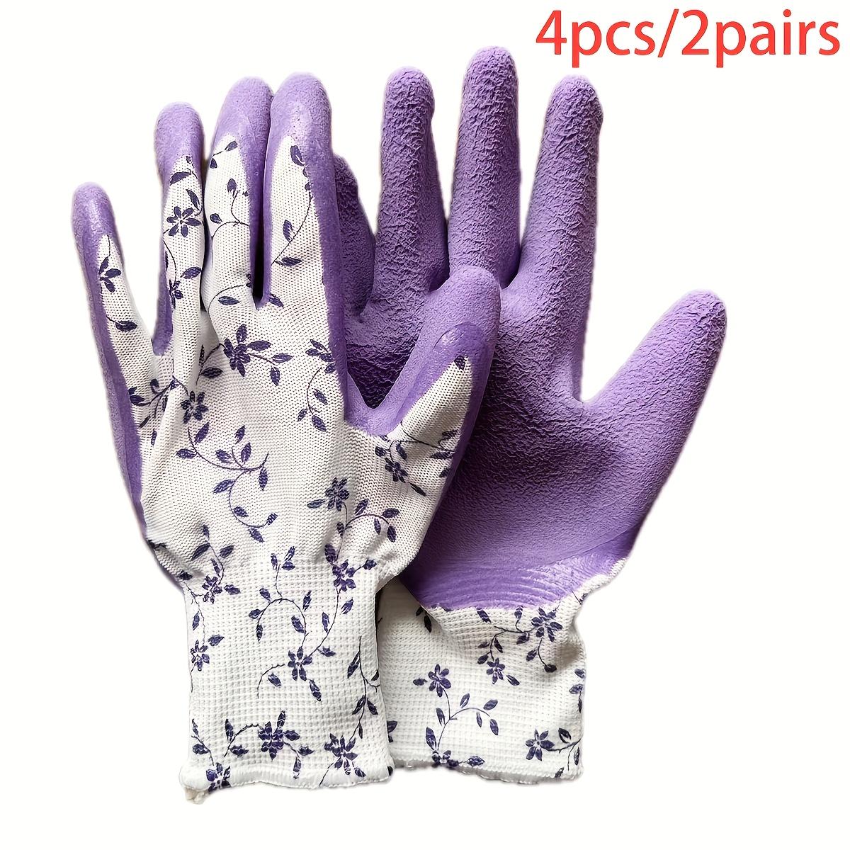 2/4pcs Thickened Gardening Gloves, Anti-Puncture & Anti-Thorn, Non-Slip Breathable Work Gloves for Planting Pruning Landscaping 4pcs/2pairs фіолетовий
2/4pcs Thickened Gardening Gloves, Anti-Puncture & Anti-Thorn, Non-Slip Breathable Work Gloves for Planting Pruning Landscaping 4pcs/2pairs фіолетовий