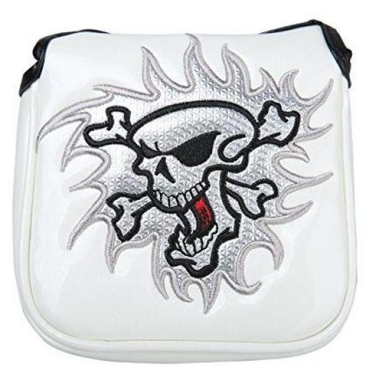 SelectPlaza Mallet Type Odyssey 2 Ball Large Putter Cover Skull King Enamel Embroidery Easy to put on and take off with magnetic Select Plaza type! белый
SelectPlaza Mallet Type Odyssey 2 Ball Large Putter Cover Skull King Enamel Embroidery Easy to put on and take off with magnetic Select Plaza type! белый