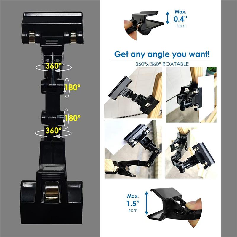 A34R Easel Brush Clip, Easel Paintbrush Holder With A Rotatable Paper Copy Clip, Drum Stick Holder , Adjustable File Holder чёрный
A34R Easel Brush Clip, Easel Paintbrush Holder With A Rotatable Paper Copy Clip, Drum Stick Holder , Adjustable File Holder чёрный