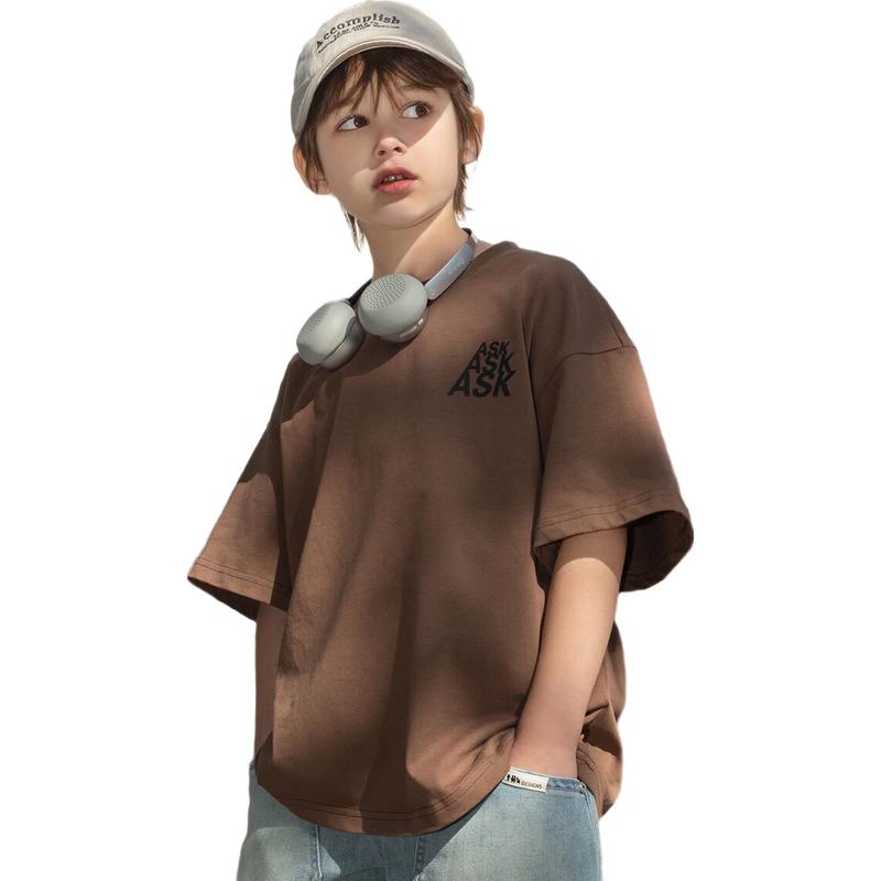 ASK JUNIOR Boys Heavyweight Short-Sleeve T-Shirt 160
ASK JUNIOR Boys Heavyweight Short-Sleeve T-Shirt 160