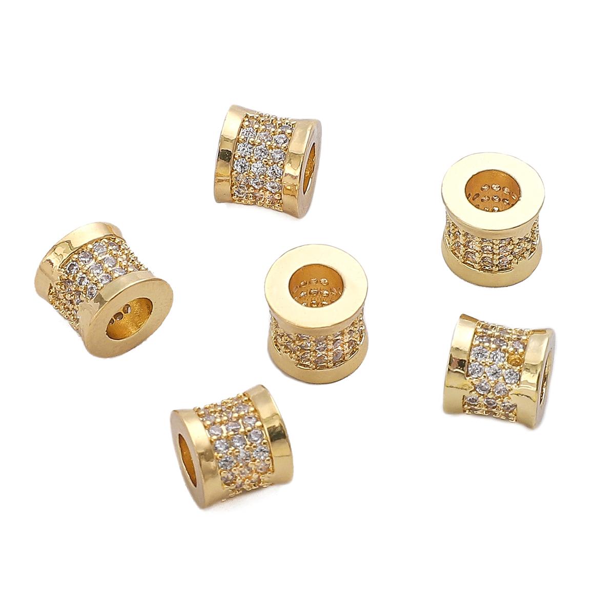 Медный инкрустированный циркон, римская бочонка, бусина-перегородка для изготовления ювелирных изделий своими руками, аксессуары для рукоделия 7x7mm
Медный инкрустированный циркон, римская бочонка, бусина-перегородка для изготовления ювелирных изделий своими руками, аксессуары для рукоделия 7x7mm