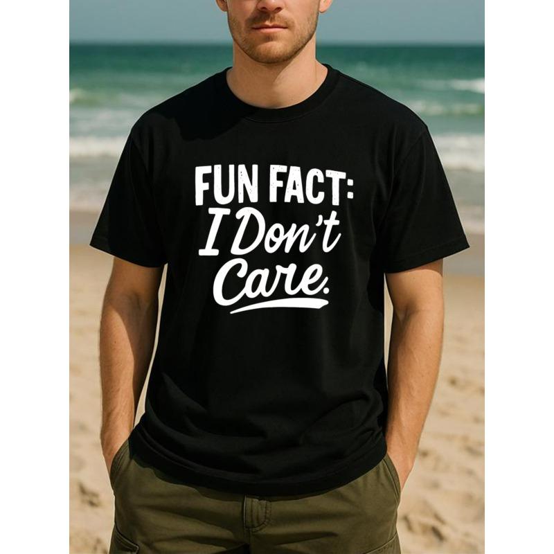 European sizes FUN FACT: I Don t Care | Men S Print Short-Sleeved Sports T-Shirt, Regular Fit, Sweat-Absorbing and Quick-Drying 4XL чорний
European sizes FUN FACT: I Don t Care | Men S Print Short-Sleeved Sports T-Shirt, Regular Fit, Sweat-Absorbing and Quick-Drying 4XL чорний