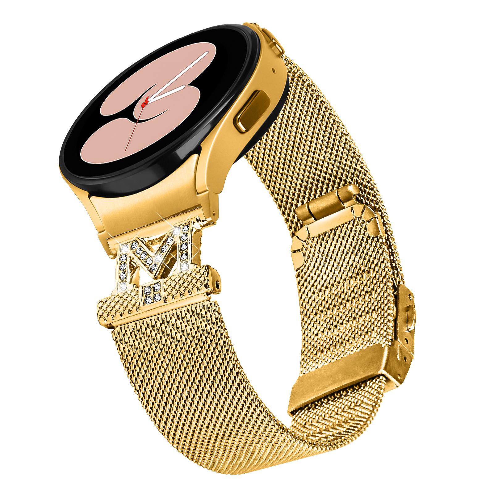 For Samsung Galaxy Watch4/Watch5/Watch4 Classic/Watch4 Active/Watch5 Active 40/42/44/46mm Watch Band Milanese Mesh Strap with Connector Rose Gold
For Samsung Galaxy Watch4/Watch5/Watch4 Classic/Watch4 Active/Watch5 Active 40/42/44/46mm Watch Band Milanese Mesh Strap with Connector Rose Gold