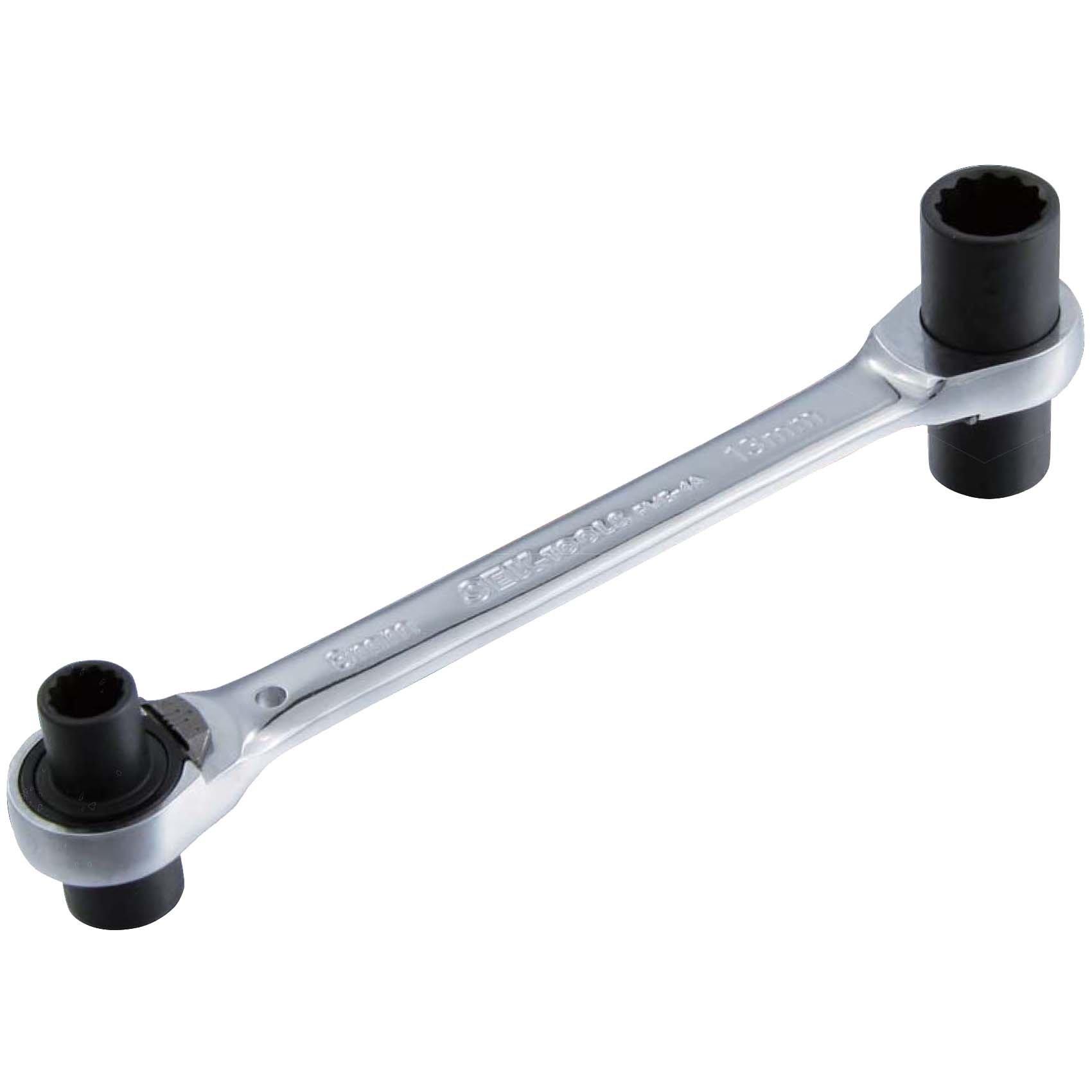 Suekage Tools SEK Reverse Ratchet 10 x 4-in-1 Wrench, 8, 12, 13mm, RWG-4A
Suekage Tools SEK Reverse Ratchet 10 x 4-in-1 Wrench, 8, 12, 13mm, RWG-4A