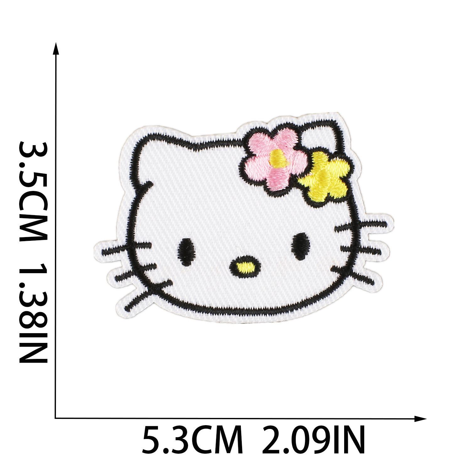 Cartoon Kitten Patch Sticker Computer Embroidery Chapter Boy Animation Character Embroidery Cloth Sticker Bag Decoration Cute Kitten no. 1_3 pieces
Cartoon Kitten Patch Sticker Computer Embroidery Chapter Boy Animation Character Embroidery Cloth Sticker Bag Decoration Cute Kitten no. 1_3 pieces