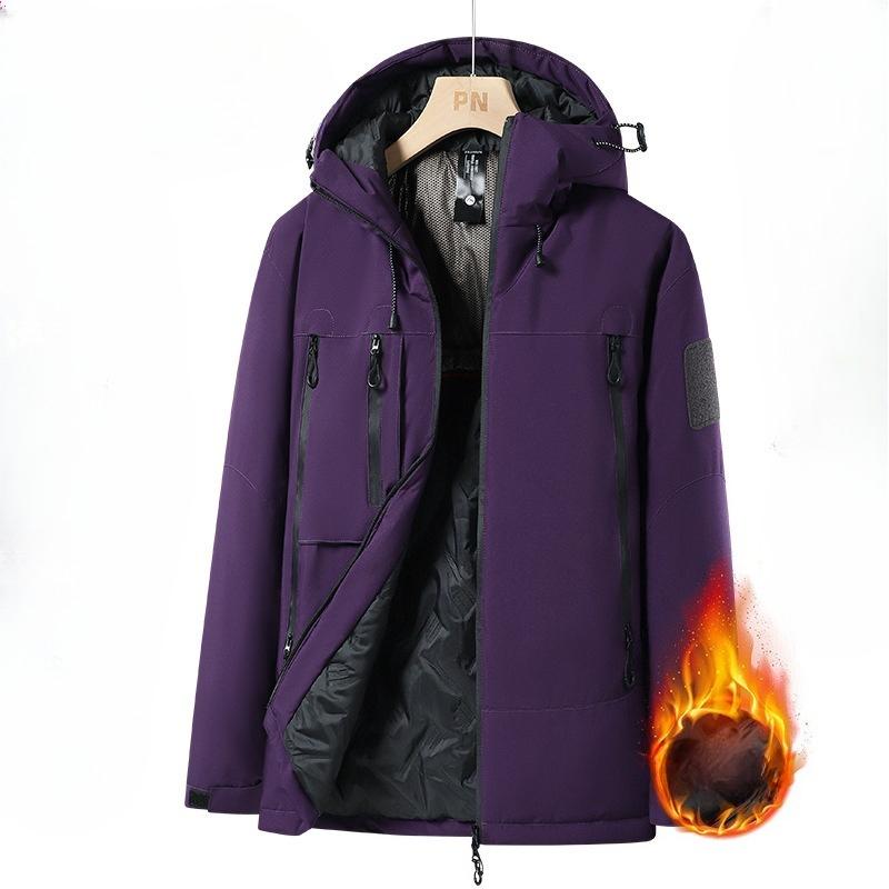 Куртка-трансформер три в одном с капюшоном для осени и зимы Новая теплая, ветрозащитная, водонепроницаемая, съемная графеновая мужская куртка 3XL
Куртка-трансформер три в одном с капюшоном для осени и зимы Новая теплая, ветрозащитная, водонепроницаемая, съемная графеновая мужская куртка 3XL