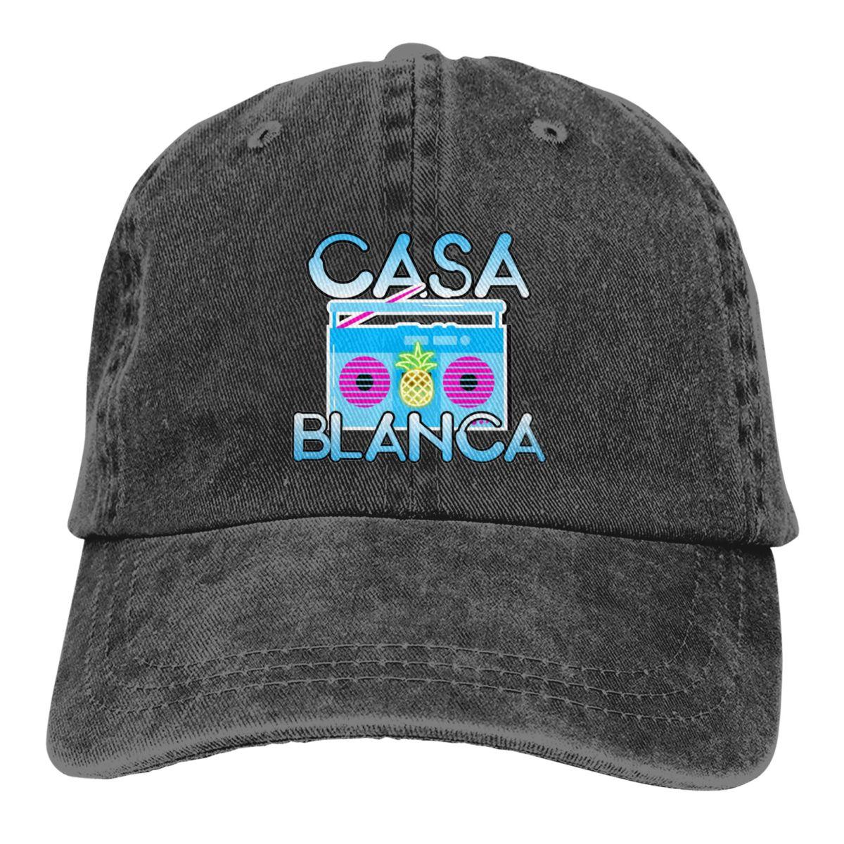 Vintage Casablanca Tennis Club Baseball Cap for Unisex Women Distressed Denim Snapback Cap Outdoor Running Golf Hats Cap
Vintage Casablanca Tennis Club Baseball Cap for Unisex Women Distressed Denim Snapback Cap Outdoor Running Golf Hats Cap