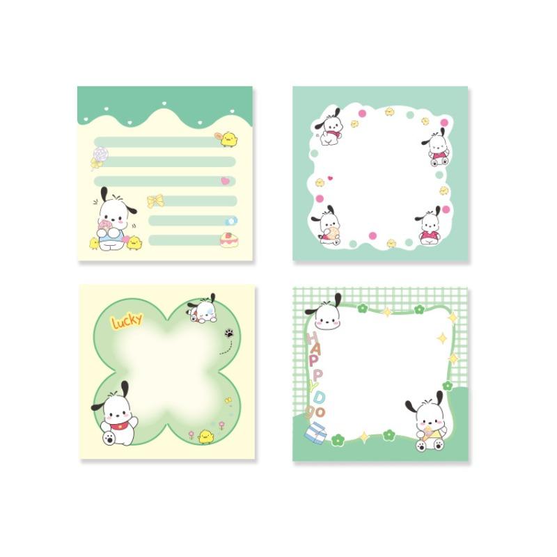 4Pcs Kawaii Cinnamoroll Sticky Note Anime Cartoon Kuromi My Melody Portable Memo Pad Scrapbooking Office School Supplies Gifts
4Pcs Kawaii Cinnamoroll Sticky Note Anime Cartoon Kuromi My Melody Portable Memo Pad Scrapbooking Office School Supplies Gifts