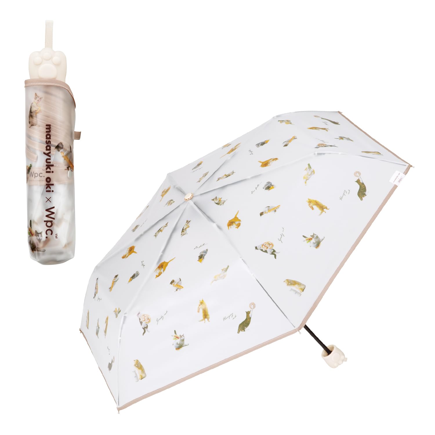 Зонт Masayuki Oki x Paw Plastic Umbrella Mini бежевый складной зонт с внешней ручкой 49 см, мягкий, в виде кота, стильный, милый, для поездок на работу или в школу бежевый
Зонт Masayuki Oki x Paw Plastic Umbrella Mini бежевый складной зонт с внешней ручкой 49 см, мягкий, в виде кота, стильный, милый, для поездок на работу или в школу бежевый