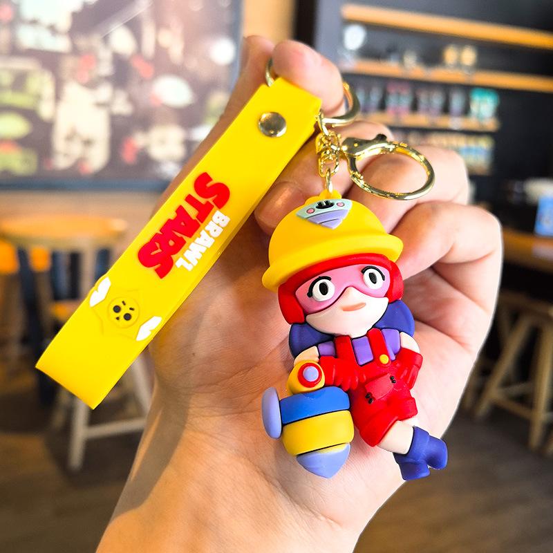 Mobile Game Clash Royale Keychain Cute Nita Jessie Beaver Car Keychain New Creative Design Y2k Fashion Toys Anime Cartoon
Mobile Game Clash Royale Keychain Cute Nita Jessie Beaver Car Keychain New Creative Design Y2k Fashion Toys Anime Cartoon