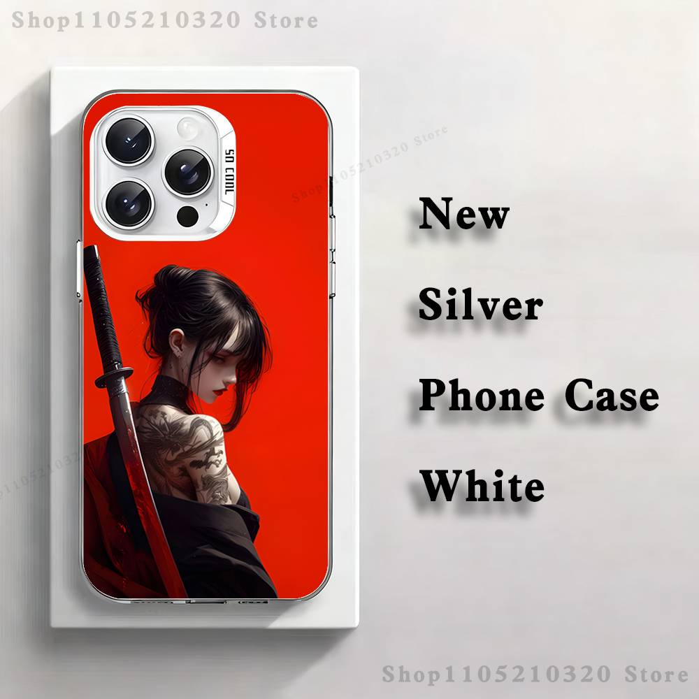 Japanese Warrior Woman Cool Phone Case For iPhone 17,16,15,14,13,12,11,Pro,Max,Plus,Mini,XS,SE Anti Fall White Matte Hard Bumper iPhone16
Japanese Warrior Woman Cool Phone Case For iPhone 17,16,15,14,13,12,11,Pro,Max,Plus,Mini,XS,SE Anti Fall White Matte Hard Bumper iPhone16
