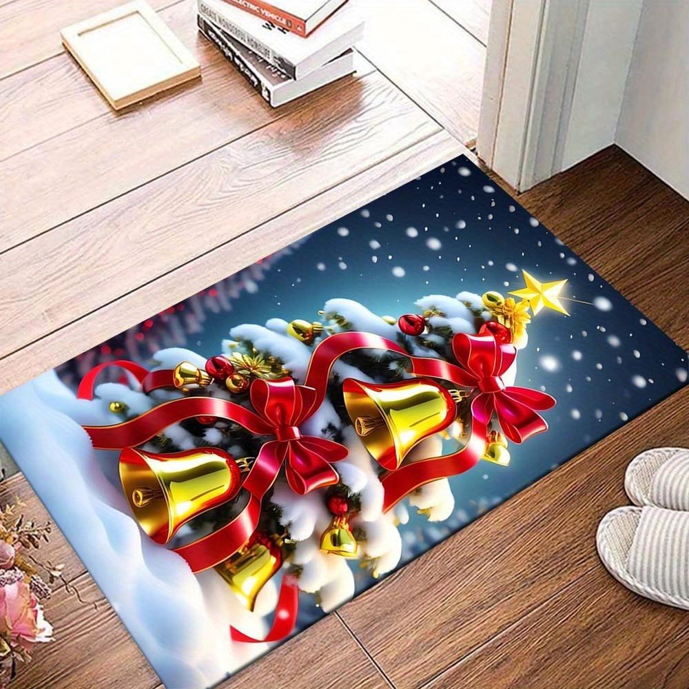 1pc Bells on The Christmas Tree Area Rug, Slip-Resistant, Easy-Clean, Stain-Resistant, Perfect for Cozy Living Rooms, Bedrooms, Kitchens, Of 60cm by 90cm
1pc Bells on The Christmas Tree Area Rug, Slip-Resistant, Easy-Clean, Stain-Resistant, Perfect for Cozy Living Rooms, Bedrooms, Kitchens, Of 60cm by 90cm