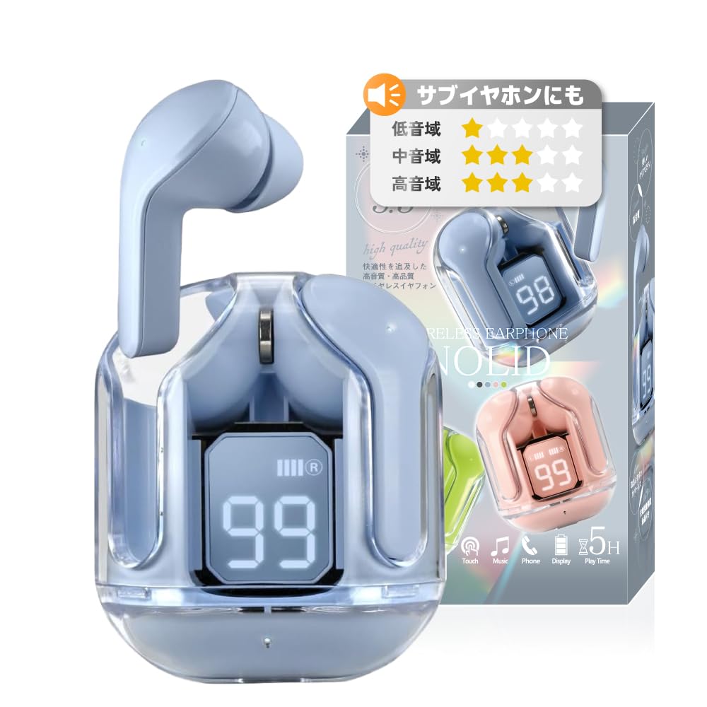 Bluetooth Wireless Compatible with iPhone and Touch Single or Binaural 5.4 Earbuds, Android, Built-in Mic, Calls, Control, (Blue) синій
Bluetooth Wireless Compatible with iPhone and Touch Single or Binaural 5.4 Earbuds, Android, Built-in Mic, Calls, Control, (Blue) синій