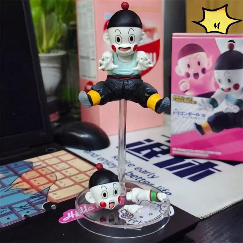17cm Anime Dragon Ball Z Double Form Hole Wave Chiaotzu Action Figure Cute Figurine Statue Children Birthday Toys Gift
17cm Anime Dragon Ball Z Double Form Hole Wave Chiaotzu Action Figure Cute Figurine Statue Children Birthday Toys Gift
