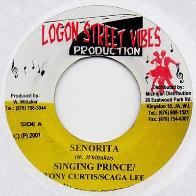 7inch Record SINGING PRINCE / SCALA LEE / TONY C - Senorita / Gun Town NONE Logon Street Vi 2001 Jamaica Reggae, Ska & Dub Used
7inch Record SINGING PRINCE / SCALA LEE / TONY C - Senorita / Gun Town NONE Logon Street Vi 2001 Jamaica Reggae, Ska & Dub Used