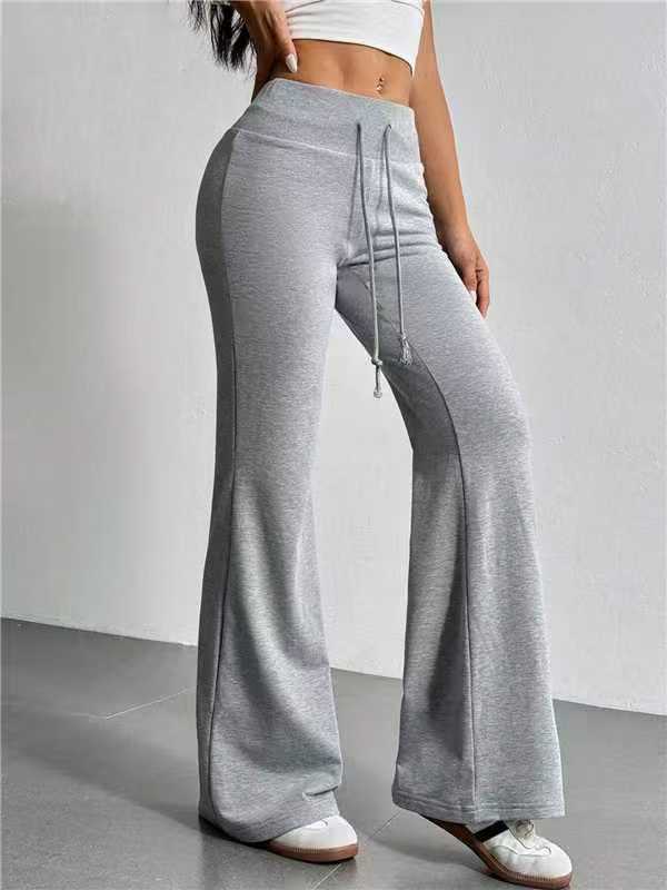 Autumn season European and American women s clothing new fashion drawstring high waist casual horn trousers casual trousers women S светло-серый
Autumn season European and American women s clothing new fashion drawstring high waist casual horn trousers casual trousers women S светло-серый