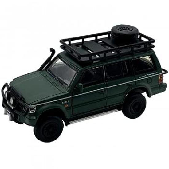 BM CREATIONS Mitsubishi Pajero 2-го поколения Матовый зеленый Пакет для джунглей drive 64B0045 1/64 Левостороннее движение
BM CREATIONS Mitsubishi Pajero 2-го поколения Матовый зеленый Пакет для джунглей drive 64B0045 1/64 Левостороннее движение