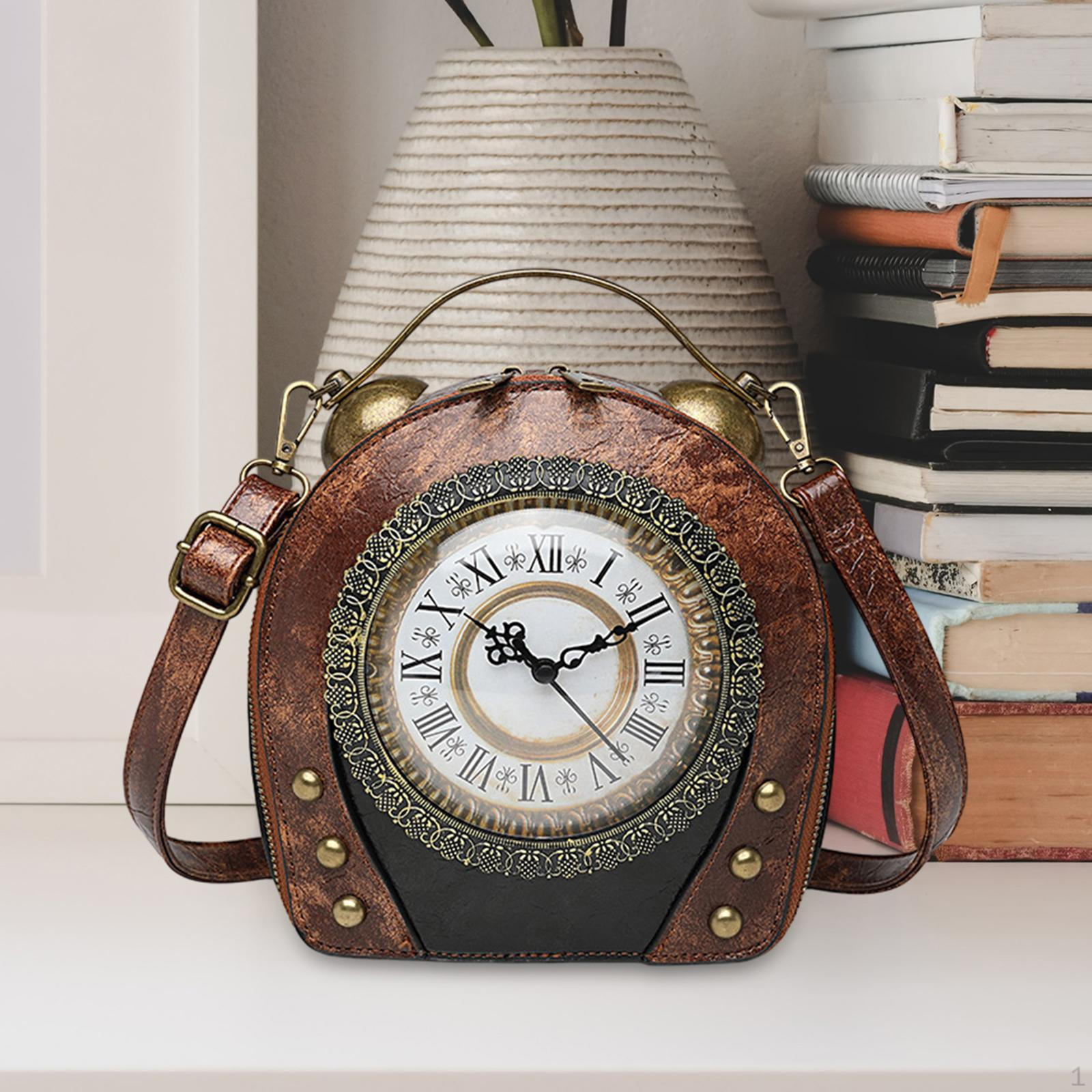 Часы Кошелек женский Уникальная женская сумка через плечо для мероприятий, поездок на работу и путешествий, вечеринок коричневый
Часы Кошелек женский Уникальная женская сумка через плечо для мероприятий, поездок на работу и путешествий, вечеринок коричневый