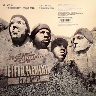 12inch Record FIFTH ELEMENT - Stone Cold Part 1 ARX0161 Architecture 2004 UK Dance & Electronica Used
12inch Record FIFTH ELEMENT - Stone Cold Part 1 ARX0161 Architecture 2004 UK Dance & Electronica Used
