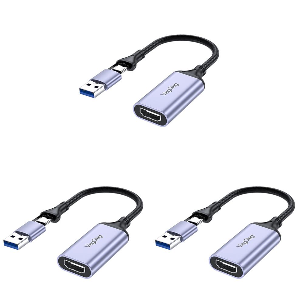 C# 3Pcs игровая камера-рекордер, совместимый с HDMI на USB/Type-C 4K1080P USB 3.0 видео
C# 3Pcs игровая камера-рекордер, совместимый с HDMI на USB/Type-C 4K1080P USB 3.0 видео