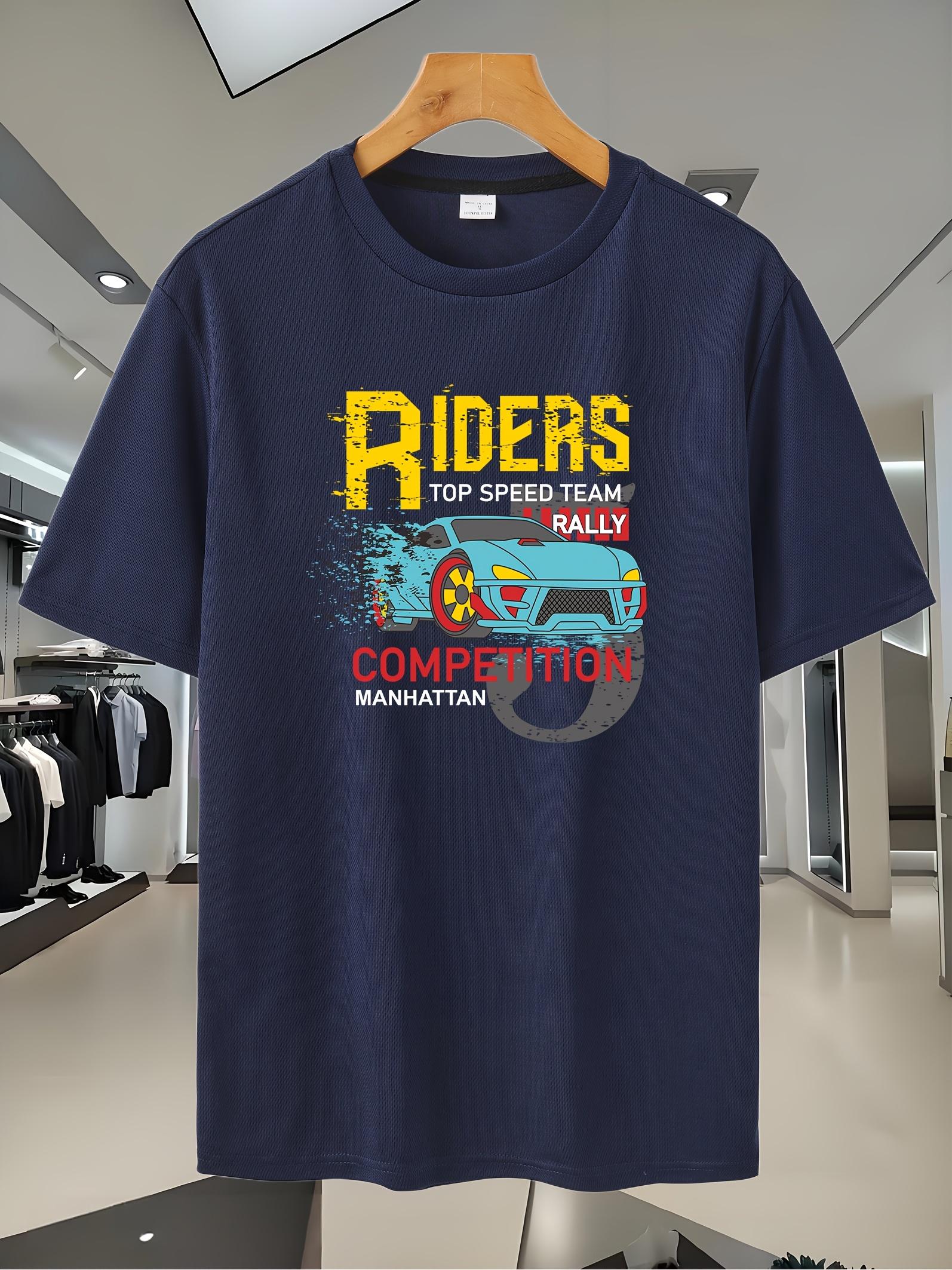 2C2025 Summer Fashion Print Short Sleeve T-shirt - Vibrant RIDERS Graphic Design L
2C2025 Summer Fashion Print Short Sleeve T-shirt - Vibrant RIDERS Graphic Design L