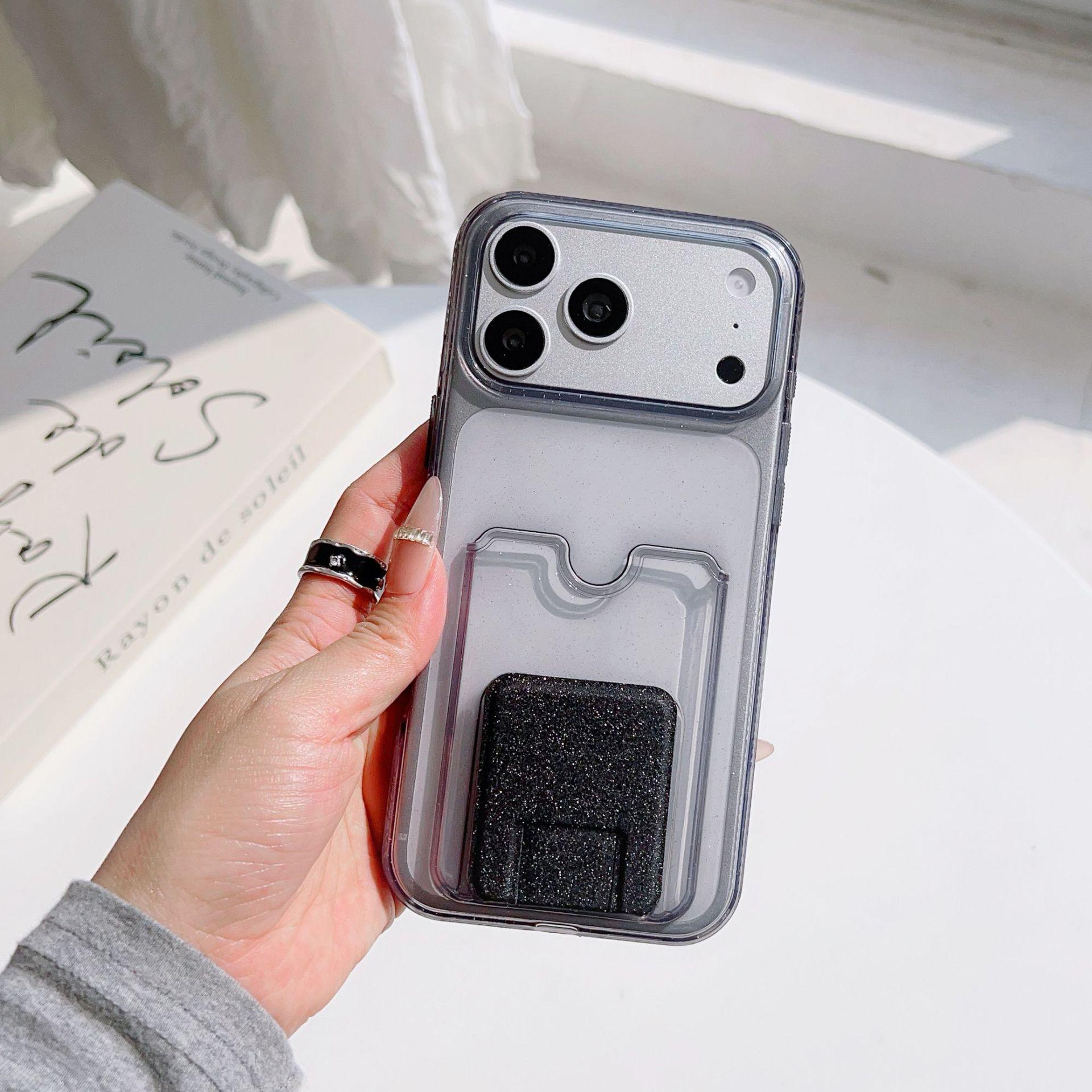 Glitter Card Holder Stand Drop-Proof Case for iPhone 17 Pro Max and iPhone Air 17 iPhone 13 Pro Max
Glitter Card Holder Stand Drop-Proof Case for iPhone 17 Pro Max and iPhone Air 17 iPhone 13 Pro Max