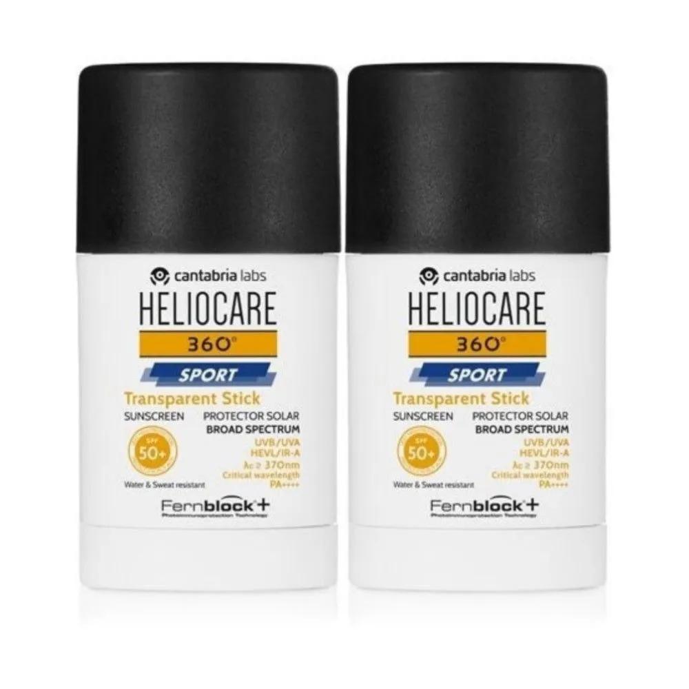 HELIOCARE 360 Sports Transparent Stick SPF50+ 25g Sunscreen Stick x 2
HELIOCARE 360 Sports Transparent Stick SPF50+ 25g Sunscreen Stick x 2