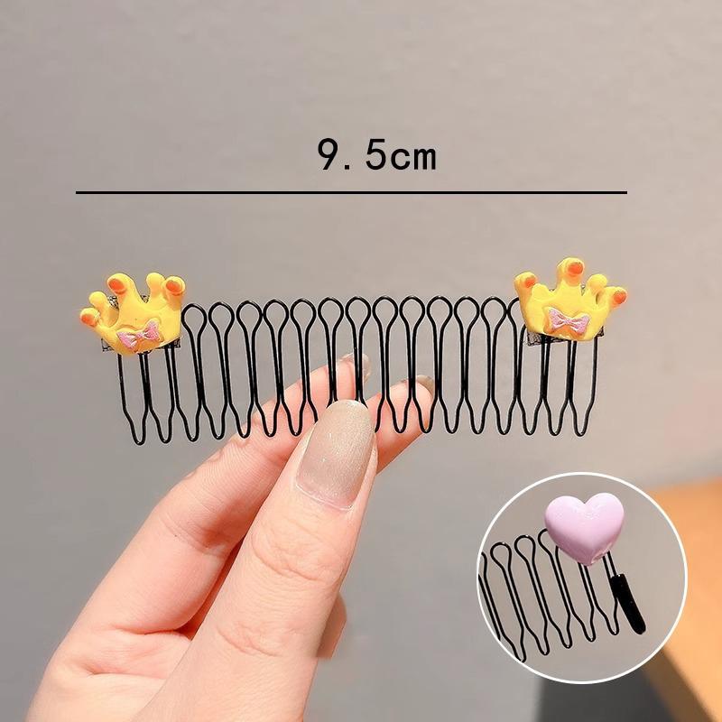 Children s Hair Clips Girls Bangs Sweet Cute Pull-pull Hair Comb Non-slip Insert Headdress Hair Accessories
Children s Hair Clips Girls Bangs Sweet Cute Pull-pull Hair Comb Non-slip Insert Headdress Hair Accessories