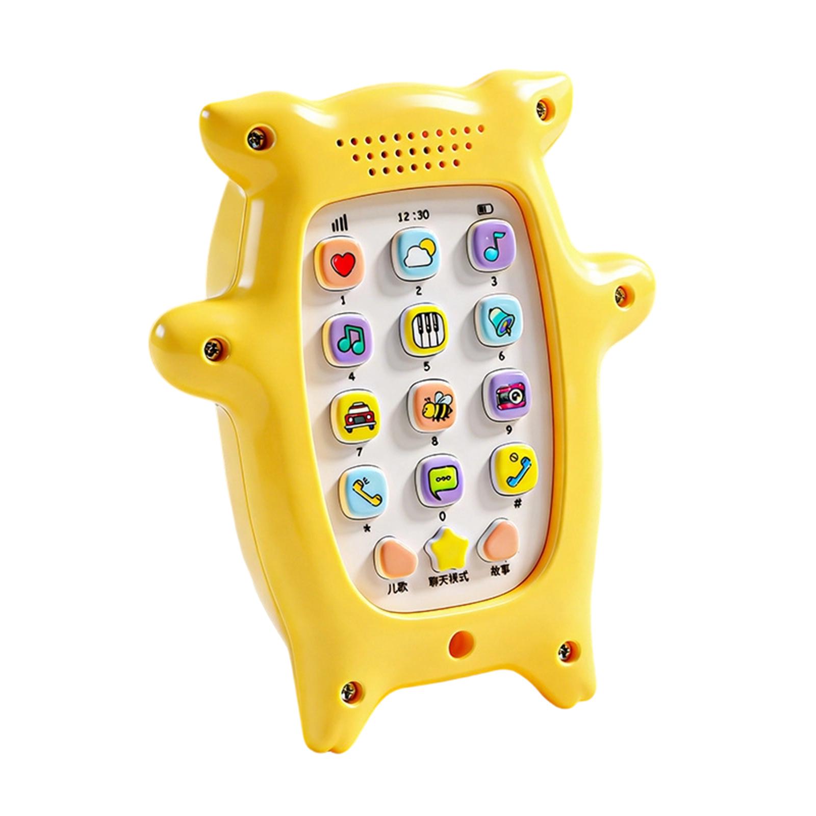 Children s Toy Mobile Phone; Simulated Music Phone; Infant Intelligence Pre-school Story Machine; Baby Learning Machine. One Size жовтий
Children s Toy Mobile Phone; Simulated Music Phone; Infant Intelligence Pre-school Story Machine; Baby Learning Machine. One Size жовтий