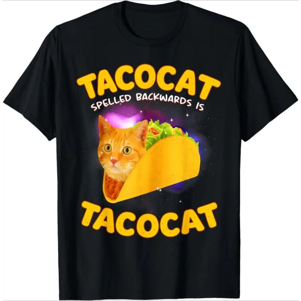 Women s Black Burrito Cat Print T-Shirt Fun Animal Print Casual and Versatile Short-Sleeve Crew Neck Top Everyday Wear S
Women s Black Burrito Cat Print T-Shirt Fun Animal Print Casual and Versatile Short-Sleeve Crew Neck Top Everyday Wear S