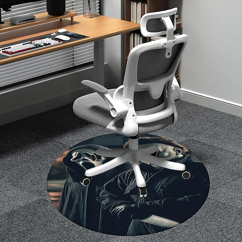 Ghostface Mask,Michael Myers Mask Chair mat Round Rug Office carpet, Non slip, Suitable for Living Rooms, Bedrooms,Decor1205612a 80cm by 80cm
Ghostface Mask,Michael Myers Mask Chair mat Round Rug Office carpet, Non slip, Suitable for Living Rooms, Bedrooms,Decor1205612a 80cm by 80cm