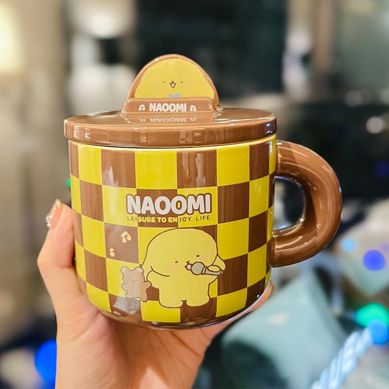 Cute Rice Ball Rabbit Mug with Lid Spoon Office Ceramic Water Cup Girly Heart Cartoon Coffee Cup Breakfast Cup
Cute Rice Ball Rabbit Mug with Lid Spoon Office Ceramic Water Cup Girly Heart Cartoon Coffee Cup Breakfast Cup