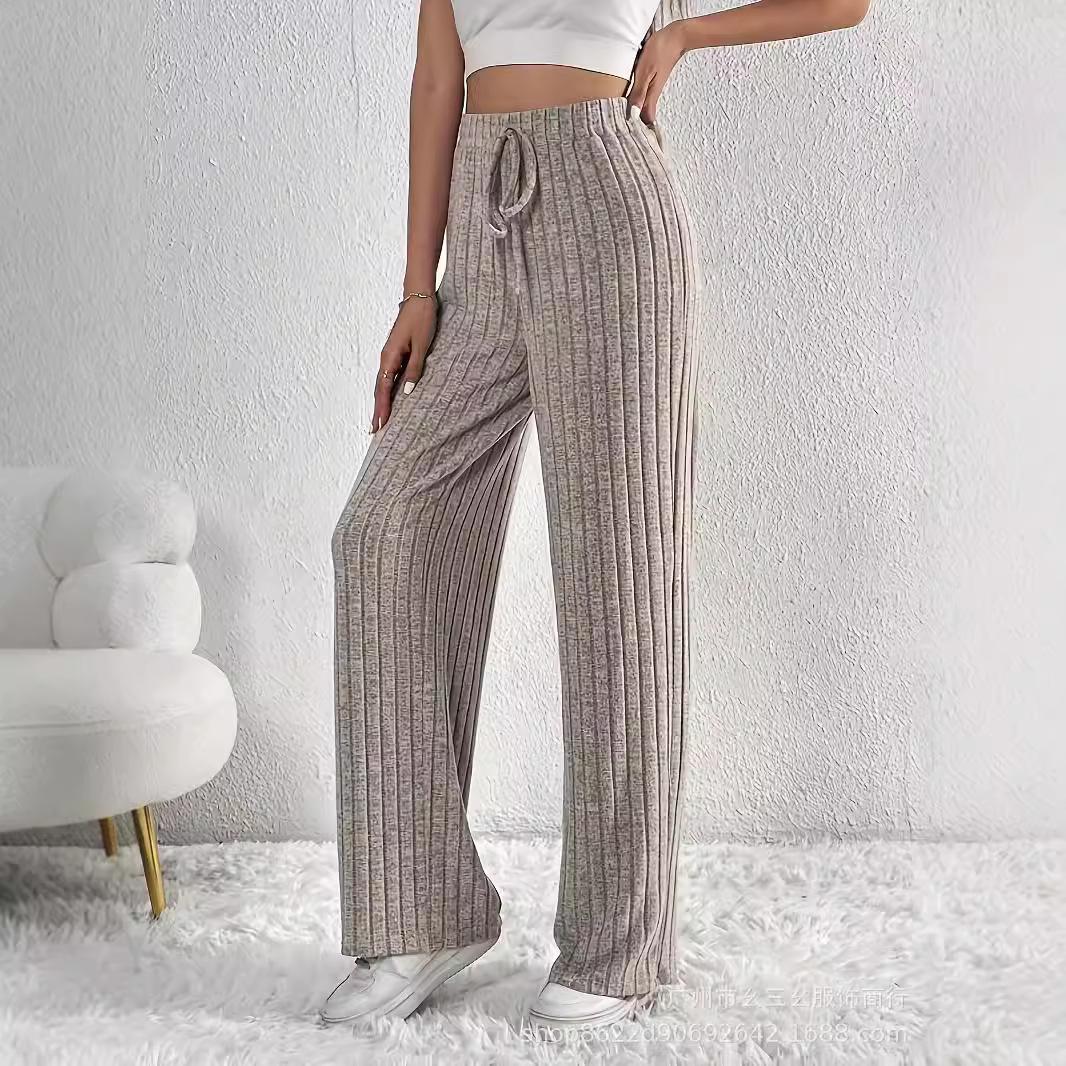 2024 Women s Loose Fit Knit Straight-Leg Pants with Elastic Waist for Autumn/Winter L сірий колір
2024 Women s Loose Fit Knit Straight-Leg Pants with Elastic Waist for Autumn/Winter L сірий колір