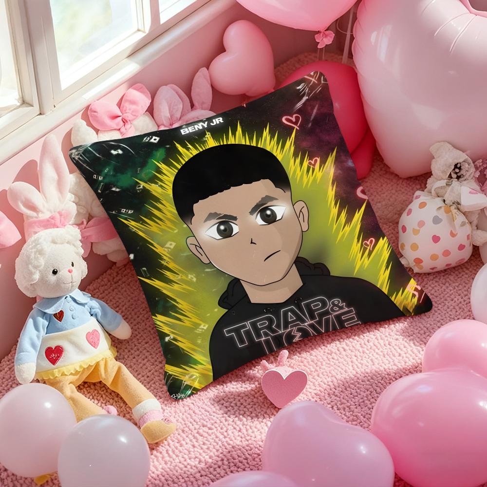 B-BENY JR Album Cover Rapper Cushion Cover Pattern Printed Pillowcase for Living Room Sofa Cushion Cover & Bedroom Decor 12x12Inch
B-BENY JR Album Cover Rapper Cushion Cover Pattern Printed Pillowcase for Living Room Sofa Cushion Cover & Bedroom Decor 12x12Inch