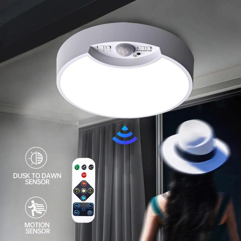 USB Rechargeable Night Light With Motion Sensor Wall Sconce Lamp Closet Shower Battery with Remote
USB Rechargeable Night Light With Motion Sensor Wall Sconce Lamp Closet Shower Battery with Remote