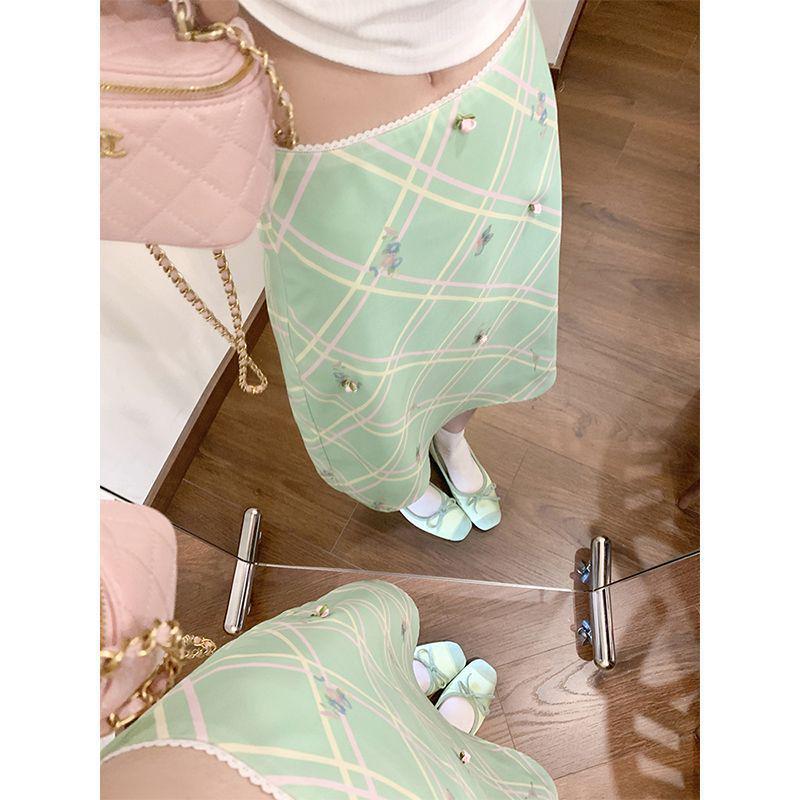 Women s Summer 2025 Green Diamond Plaid High-Waisted A-Line Hip-Hugging Skirt - Trendy, Petite Fit Large зелений колір плед
Women s Summer 2025 Green Diamond Plaid High-Waisted A-Line Hip-Hugging Skirt - Trendy, Petite Fit Large зелений колір плед