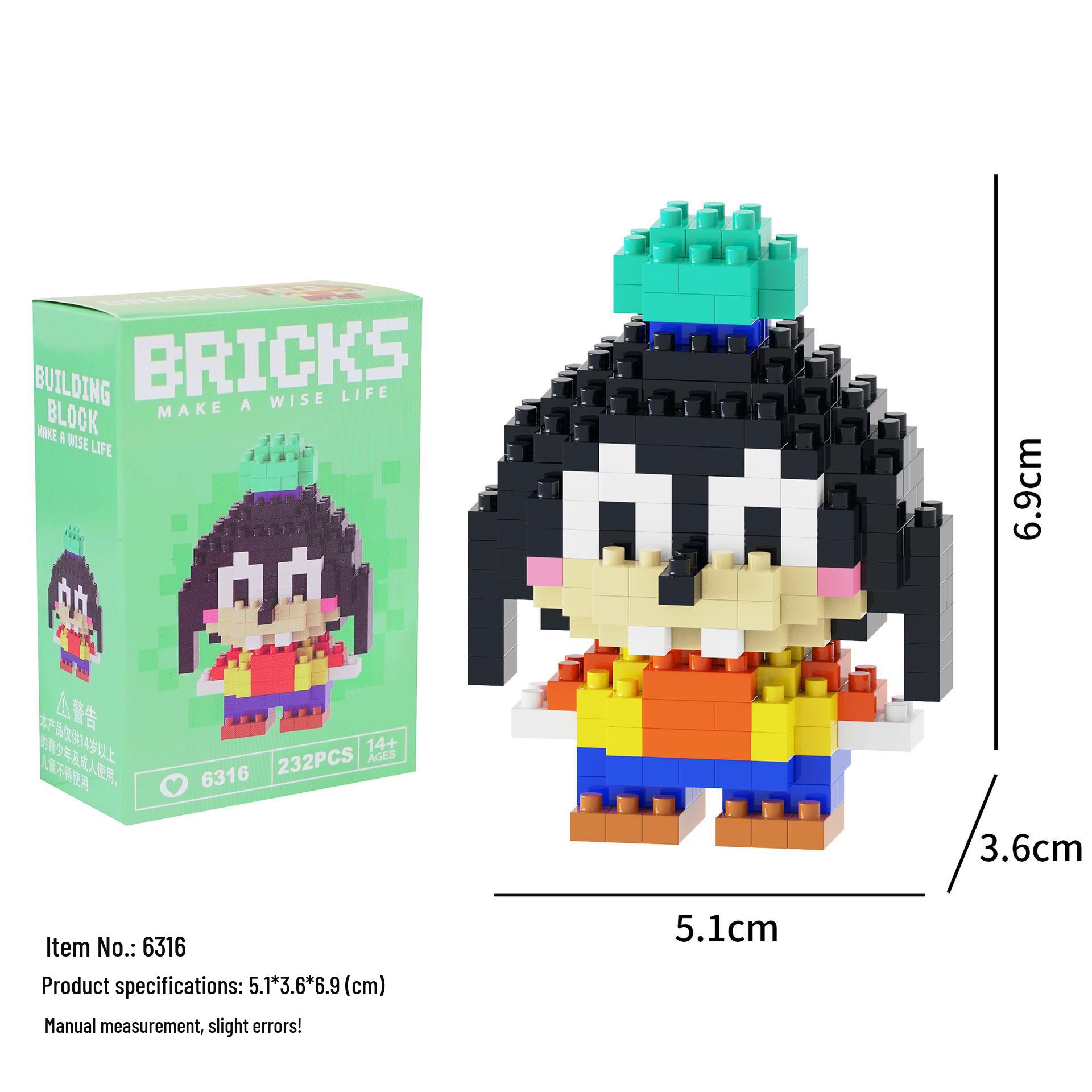 Міні мультяшні будівельні блоки - Сумісні з Lego, Збірна головоломка для дітей
Міні мультяшні будівельні блоки - Сумісні з Lego, Збірна головоломка для дітей