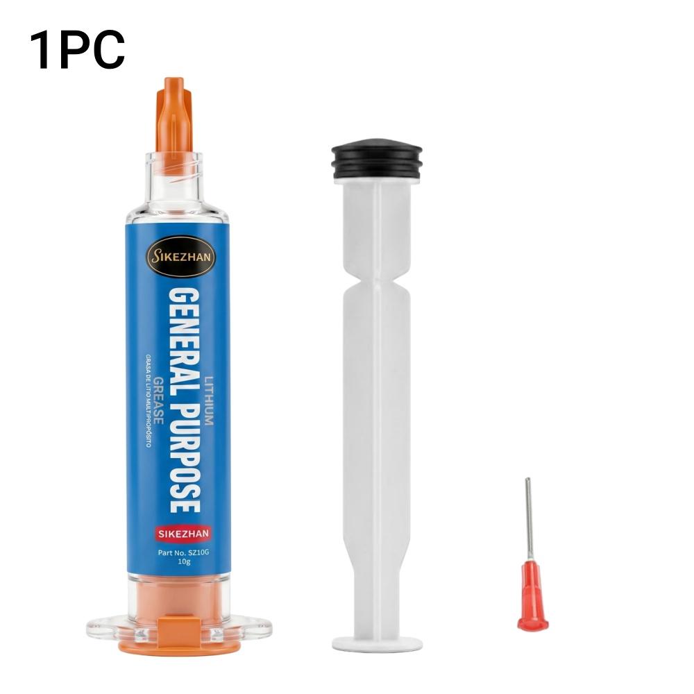 SIKEZHAN 10g Lithium Grease Syringe PC Cooling Fan Lubricant CPU VGA Cooler Bearing Lube Laptop Maintenance Precision Needle
SIKEZHAN 10g Lithium Grease Syringe PC Cooling Fan Lubricant CPU VGA Cooler Bearing Lube Laptop Maintenance Precision Needle