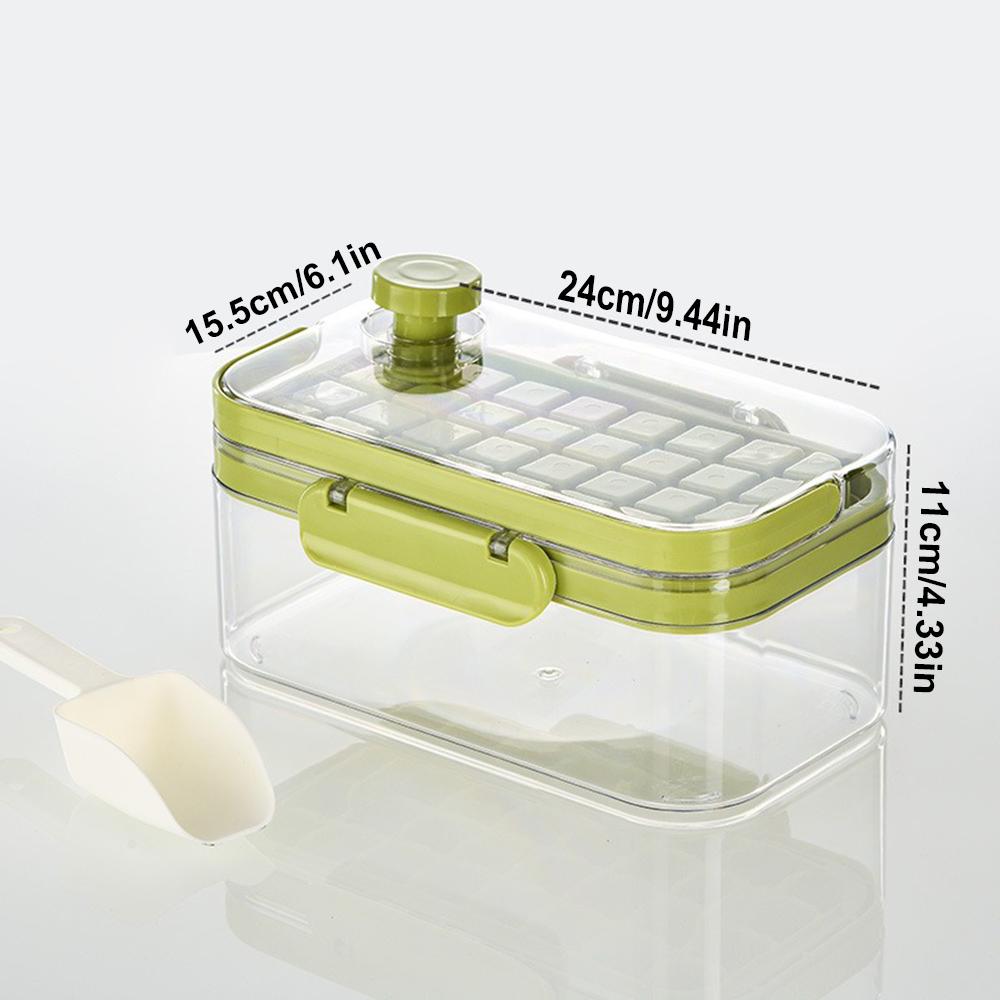 Portable Ice Cube Trays with Bin,Easy One-Click Release,Ice Freezer with Ice Scoop, Hidden Handle for Whiskey Drink Juice Tools зелёный
Portable Ice Cube Trays with Bin,Easy One-Click Release,Ice Freezer with Ice Scoop, Hidden Handle for Whiskey Drink Juice Tools зелёный