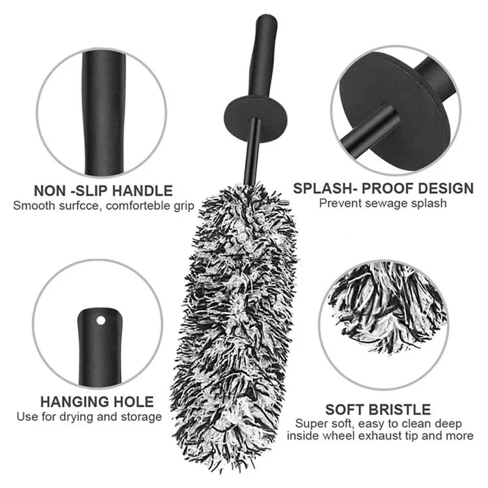 Car Wash Microfiber Wheels Brush Non-Slip Ultra Soft Car Cleaning Gloves Mitt Car Wheel Spokes Brushes Car Accessories чёрный
Car Wash Microfiber Wheels Brush Non-Slip Ultra Soft Car Cleaning Gloves Mitt Car Wheel Spokes Brushes Car Accessories чёрный